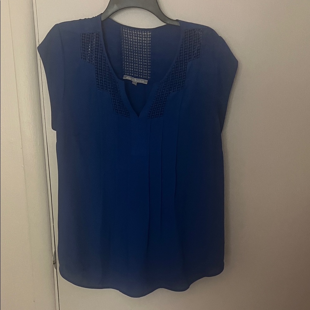 Daniel Rainn Royal Blue Blouse